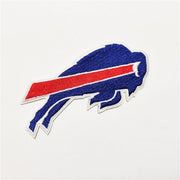 Buffalo Bills Logo Embroidered Patch – Blue, Red & White Team Applique