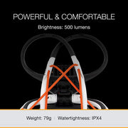 Petzl IKO CORE Rechargeable LED Headlamp with AIRFIT Headband – 500 Lumens