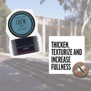 American Crew Fiber Hair Styling Cream, High Hold & Low Shine, 3 oz