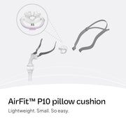 ResMed AirFit P10 Replacement Nasal Pillow Cushion, Extra Small XS