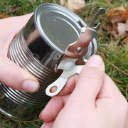 Chef Craft Select Butterfly Can Opener – 4-Inch Nickel-Plated Steel Manual Can Opener