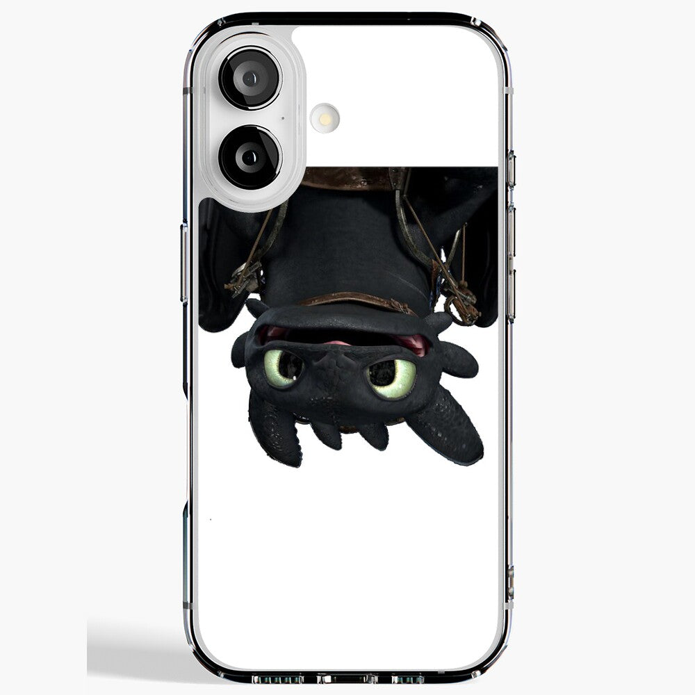 Upside Down Toothless Dragon Vinyl Sticker by raspeed – Decorative Die-Cut Decal